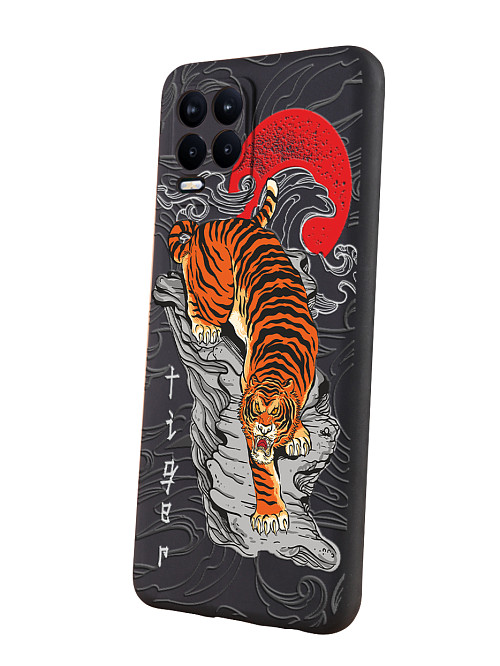 Силиконовый чехол для realme 8/ realme 8 Pro Китайский тигр