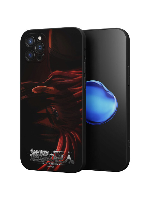 Силиконовый чехол для Apple iPhone 12 Pro Max "AOT: Эрен Йегер"