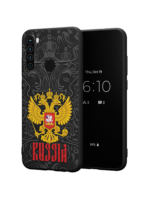 Силиконовый чехол для Xiaomi Redmi Note 8T "Россия"