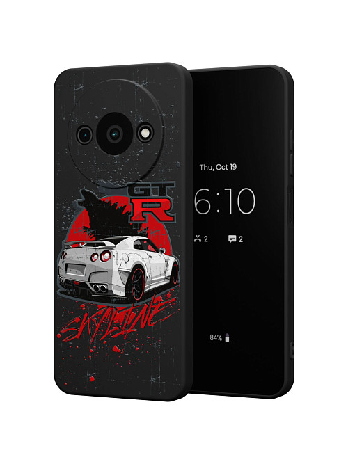 Силиконовый чехол для Xiaomi Redmi A3 "Nissan SKYLINE GTR"