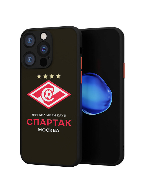 Противоударный чехол для Apple iPhone 14 Pro "Спартак - чемпион"