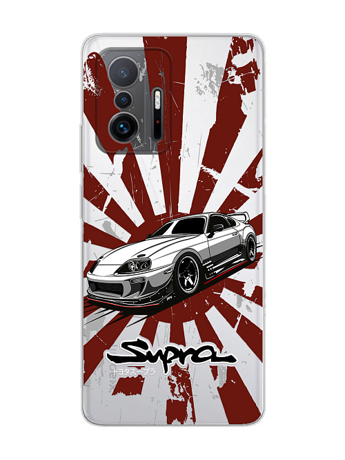 Силиконовый чехол для Xiaomi 11T Toyota Supra