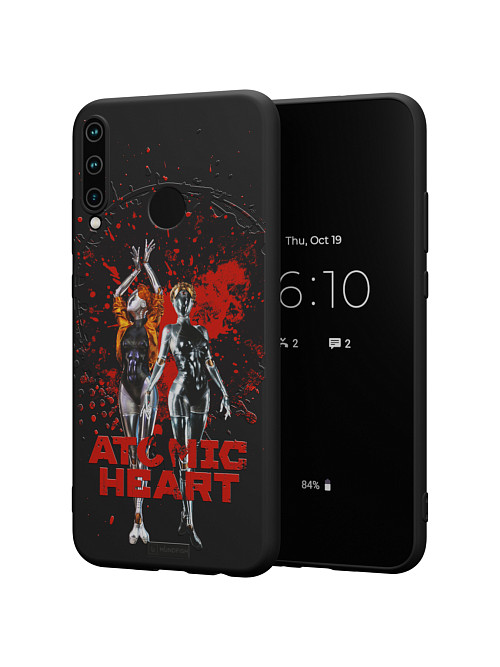 Силиконовый чехол для Huawei P40 lite E "Atomic Heart: Близняшки"