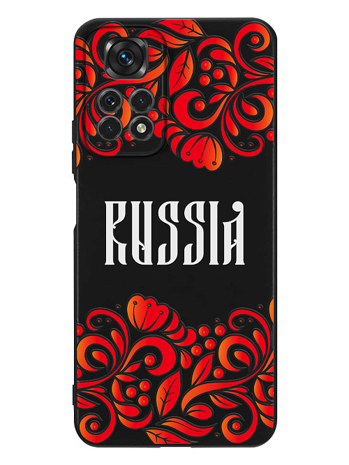 Силиконовый чехол для Xiaomi Redmi Note 11S (4G) Русский стиль