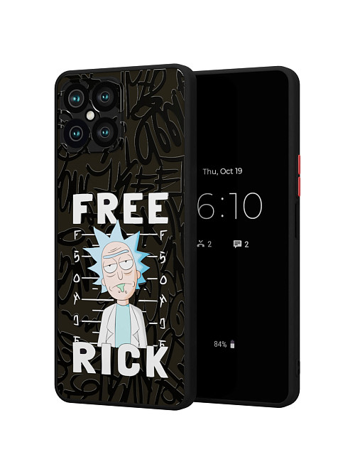 Противоударный чехол для Honor X8 (2022) "NOVEL: Free Rick"