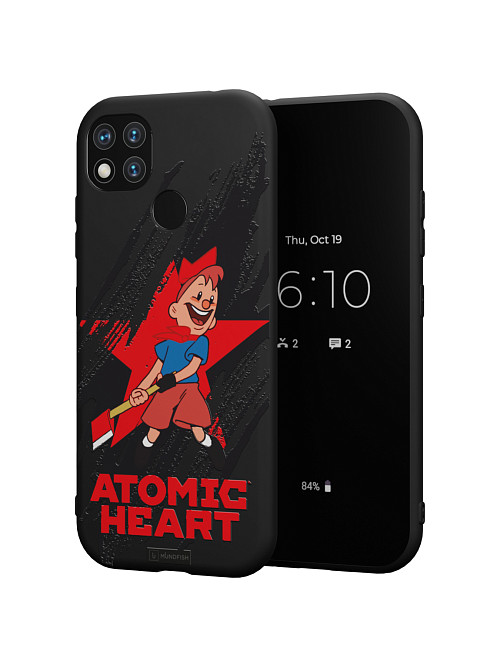 Силиконовый чехол для Xiaomi Redmi 9C "Atomic Heart: Пионер"