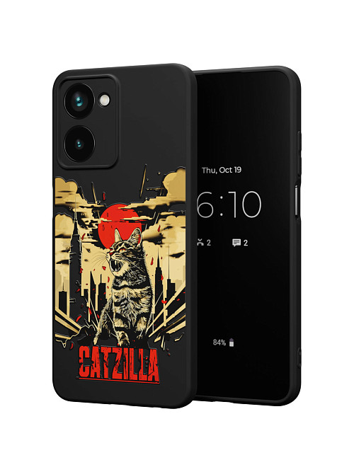 Силиконовый чехол для realme 10 (4G) "Catzilla"