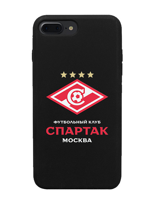 Силиконовый чехол для Apple iPhone 7 Plus "ФК Спартак Москва"