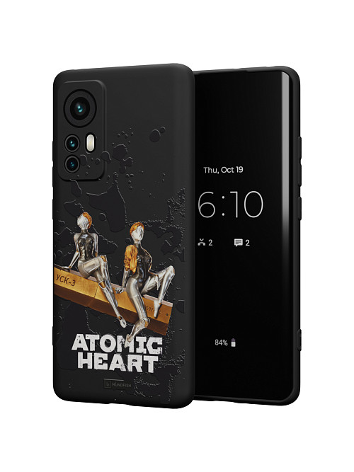 Силиконовый чехол для Xiaomi 12 "Atomic Heart: Боевые близняшки"