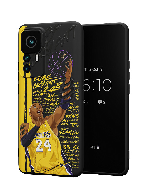 Силиконовый чехол для Xiaomi 12T Pro "NOVEL: Kobe Bryant"