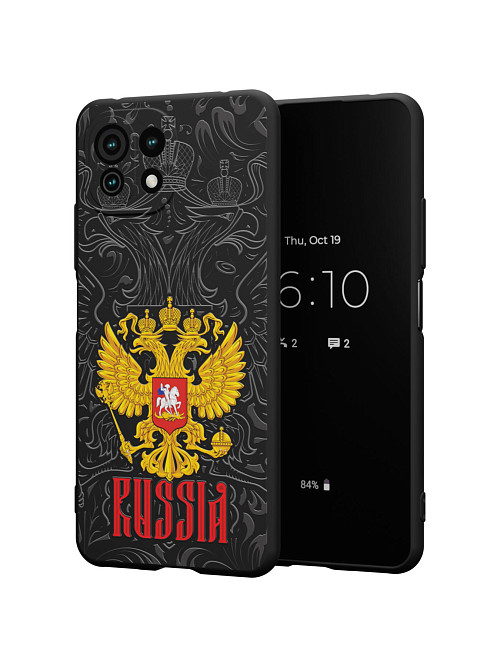 Силиконовый чехол для Xiaomi Mi 11 Lite "Россия"