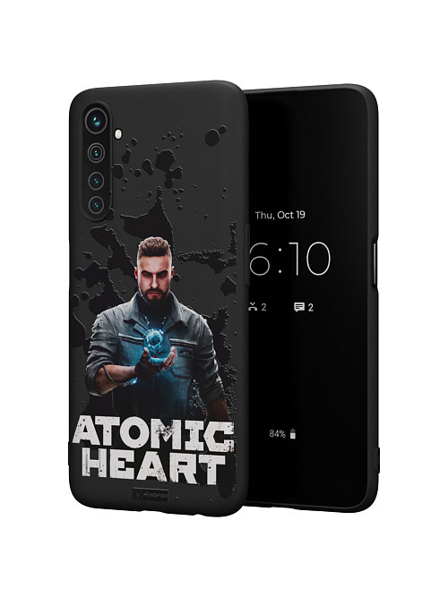 Силиконовый чехол для Realme 6 Pro "Atomic Heart: Товарищ Нечаев"