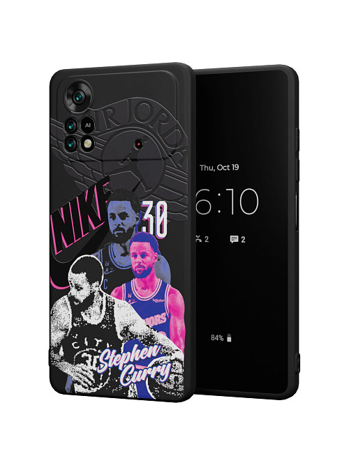 Силиконовый чехол для Poco X4 Pro (5G) "NOVEL: Стеф Кари"