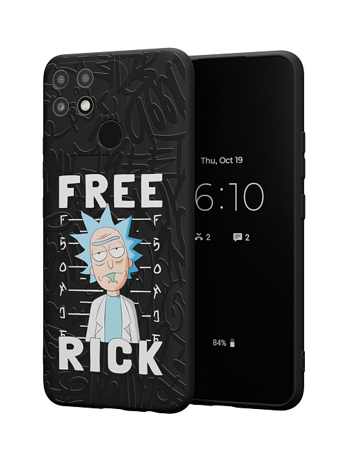 Силиконовый чехол для Realme Narzo 50A "NOVEL: Free Rick"