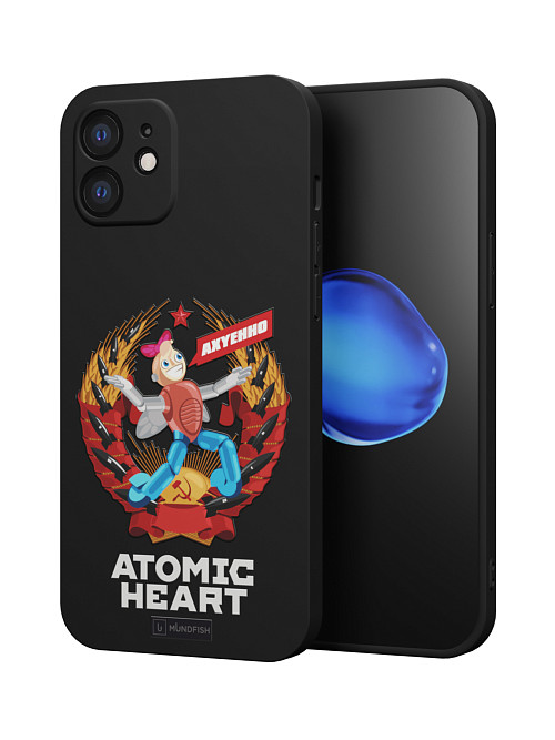 Силиконовый чехол для Apple iPhone 12 "Atomic Heart: Dixie"