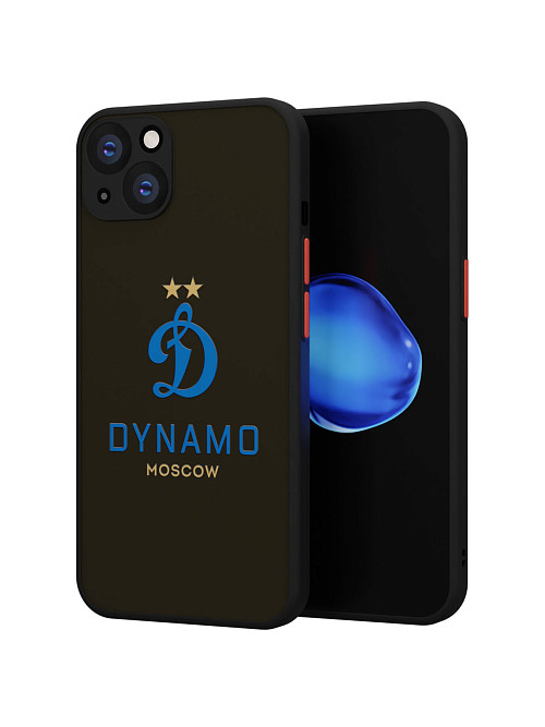 Противоударный чехол для Apple iPhone 13 "Динамо: Dynamo Moscow"