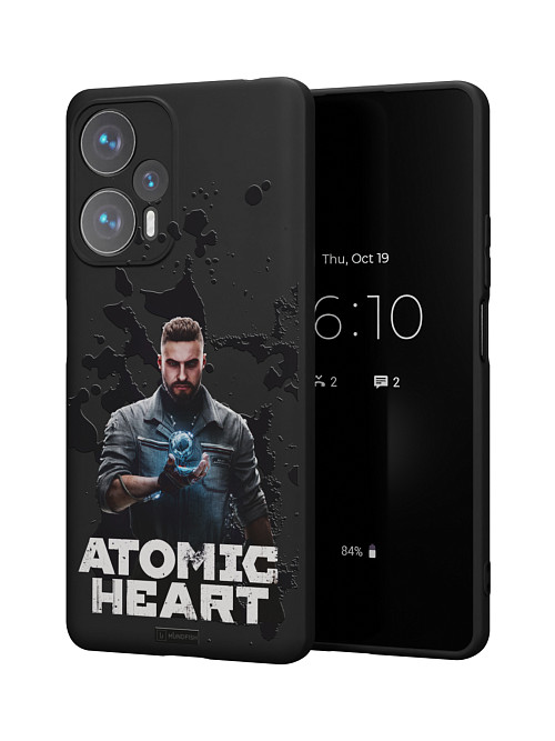 Силиконовый чехол для Xiaomi Redmi Note 12 Turbo "Atomic Heart: Товарищ Нечаев"