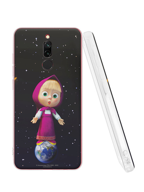 Силиконовый чехол для Xiaomi Redmi 8 "Маша и медведь: Большая Маша"