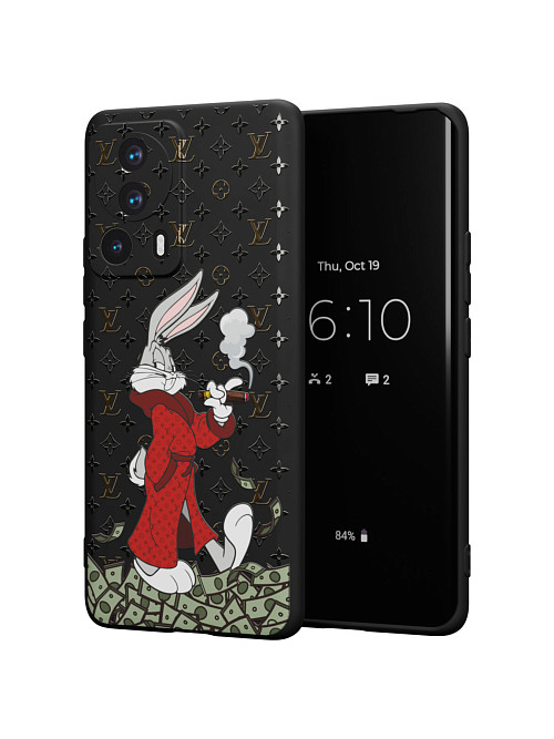 Силиконовый чехол для Xiaomi 13 Lite "NOVEL: Багз Банни Louis Vuitton"