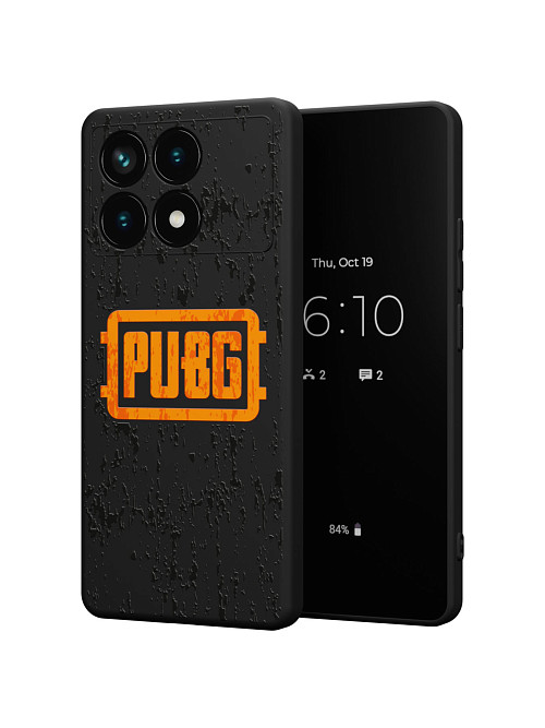 Силиконовый чехол для Poco X6 Pro (5G) "NOVEL: PUBG"