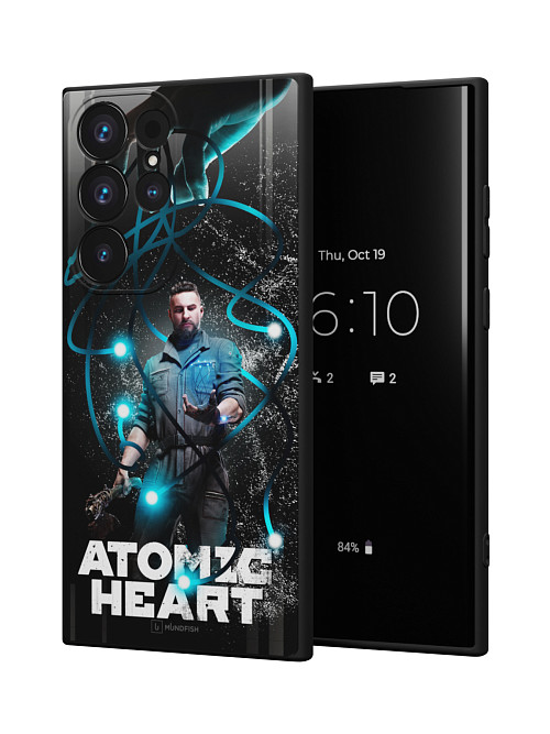 Силиконовый чехол для Samsung Galaxy S23 Ultra "Atomic Heart: ХРАЗ"