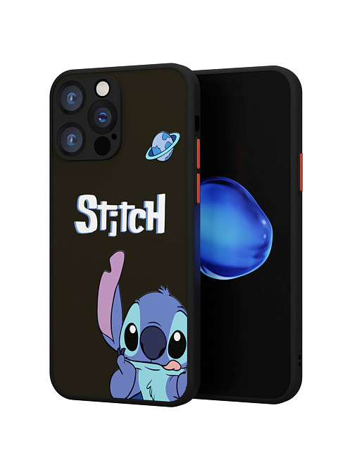 Противоударный чехол для Apple iPhone 14 Pro Max "NOVEL: Stitch planet"