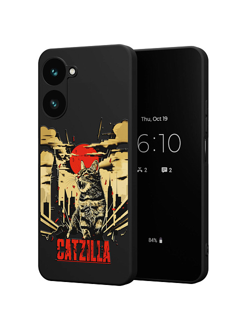 Силиконовый чехол для realme 10 Pro (5G) "Catzilla"