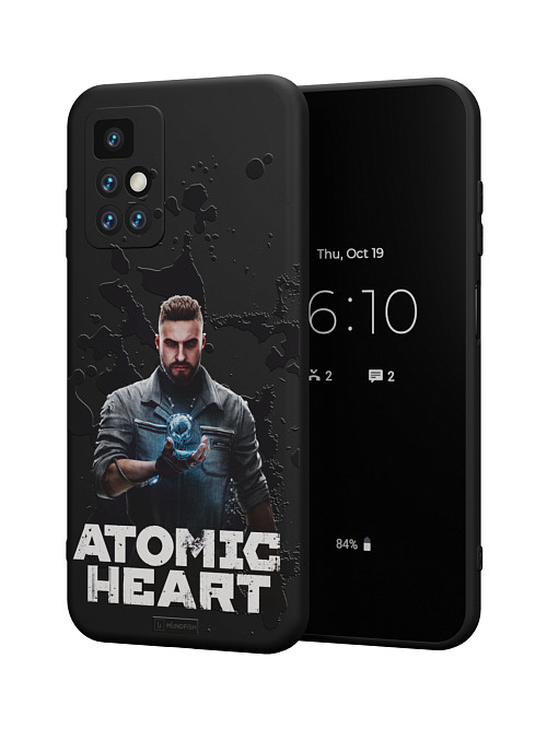 Силиконовый чехол для Xiaomi Redmi 10 "Atomic Heart: Товарищ Нечаев"