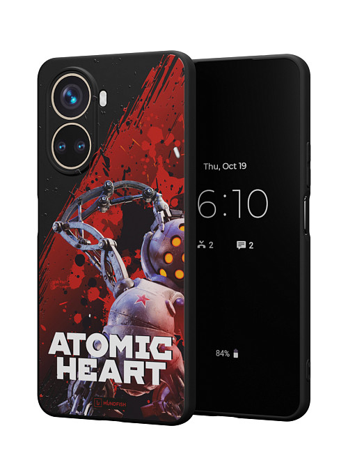 Силиконовый чехол для Huawei Nova 10 SE "Atomic Heart: Беляш (МА-9)"