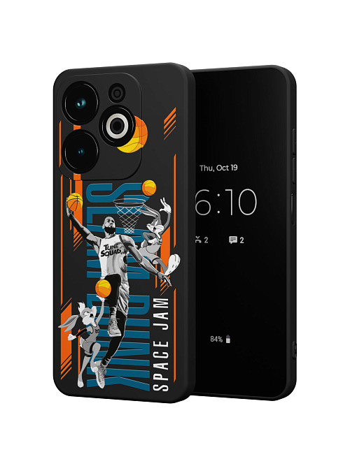 Силиконовый чехол для Infinix HOT 40i "NOVEL: Slam Dunk"