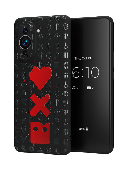 Силиконовый чехол для Huawei Nova 10 Love Death Robots