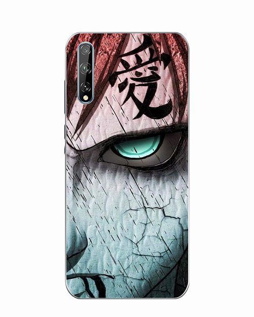 Силиконовый чехол для Honor 30i Naruto Shippuden - Gaara grimm face