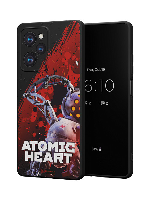 Силиконовый чехол для Poco X5 Pro (5G) "Atomic Heart: Беляш (МА-9)"