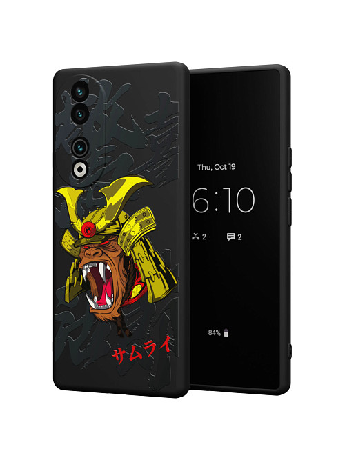 Силиконовый чехол для Honor 90 "Samurai Kong"