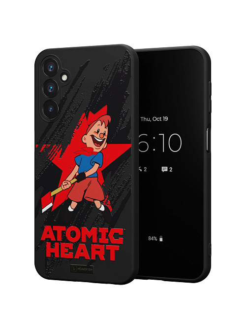 Силиконовый чехол для Samsung Galaxy A25 (5G) "Atomic Heart: Пионер"