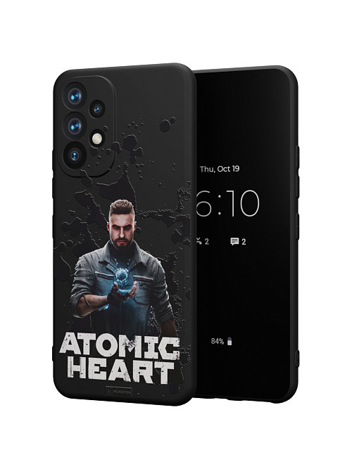 Силиконовый чехол для Samsung Galaxy A52 (4G) "Atomic Heart: Товарищ Нечаев"