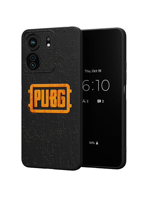 Силиконовый чехол для Xiaomi Redmi 13C "NOVEL: PUBG"