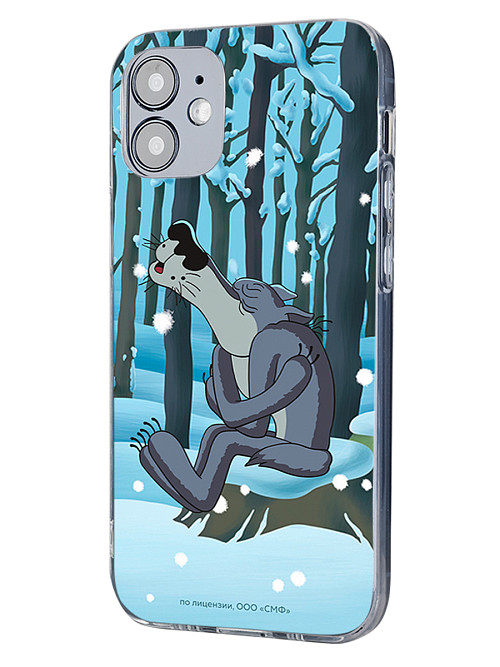 Силиконовый чехол для Apple iPhone 12 Pro "Жил был пес: Голодная зима"