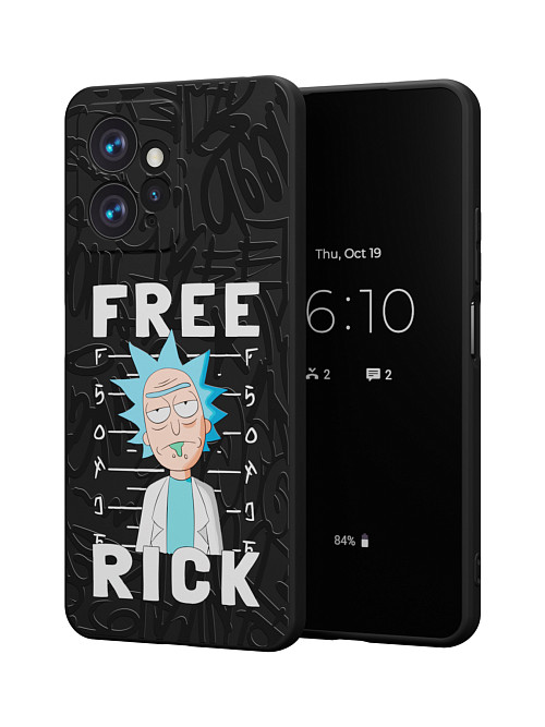 Силиконовый чехол для Xiaomi Redmi Note 12 (4G) "NOVEL: Free Rick"