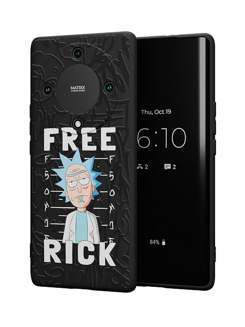 Силиконовый чехол для Honor X9a "NOVEL: Free Rick"