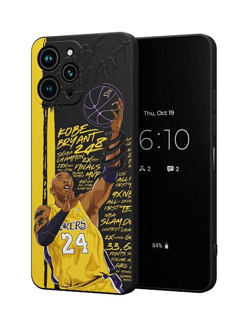 Силиконовый чехол для Xiaomi Redmi 12 "NOVEL: Kobe Bryant"