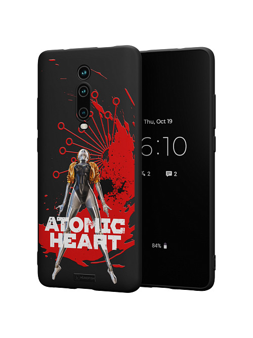 Силиконовый чехол для Xiaomi Redmi K20 "Atomic Heart: Правая близняшка"