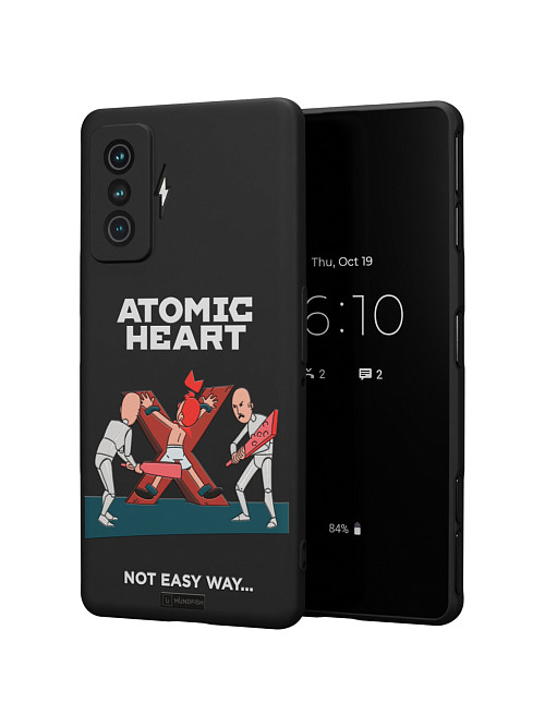 Силиконовый чехол для Xiaomi Redmi K50 Gaming Edition "Atomic Heart: Not Easy Way"