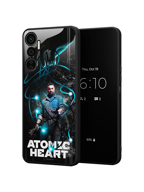 Силиконовый чехол для Infinix Hot 20 (4G) "Atomic Heart: ХРАЗ"