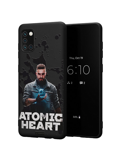 Силиконовый чехол для Samsung Galaxy A31 "Atomic Heart: Товарищ Нечаев"