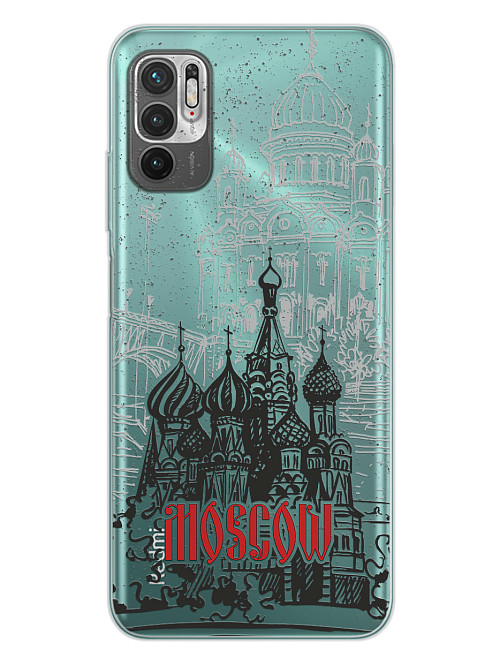 Силиконовый чехол для Xiaomi Redmi Note 10T Москва