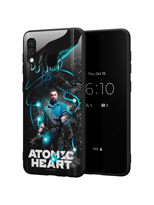 Силиконовый чехол для Samsung Galaxy A20 "Atomic Heart: ХРАЗ"