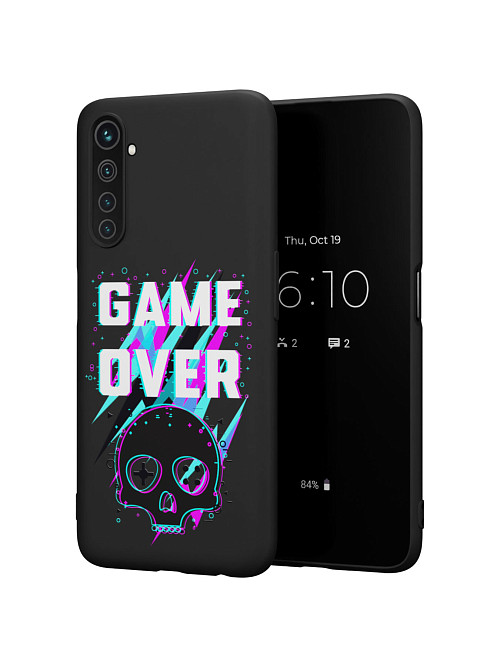 Силиконовый чехол для Realme 6 Pro "Game over"