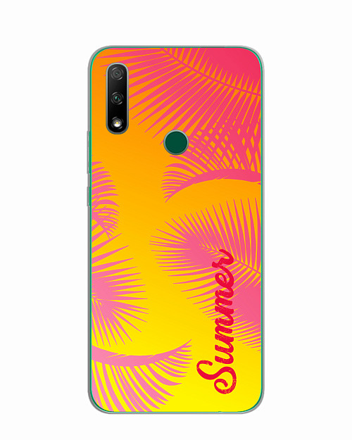 Силиконовый чехол для Huawei Y9 Prime (2019) "Summer"