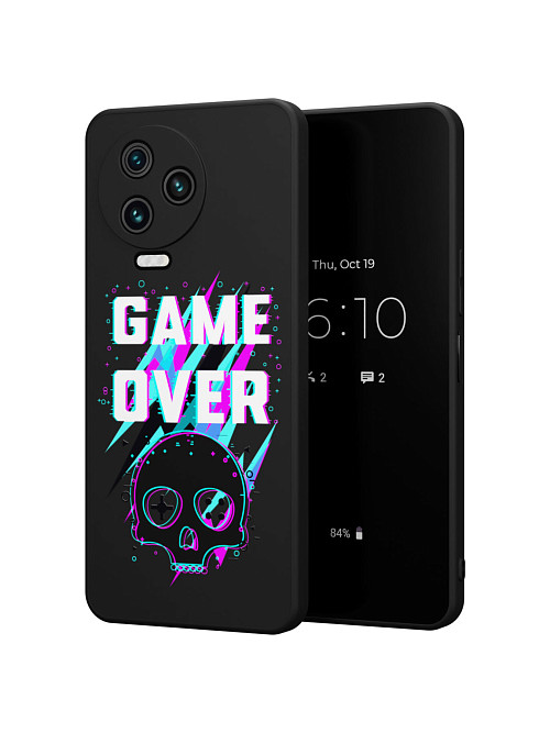 Силиконовый чехол для Infinix Note 12 (2023) G99 "Game over"